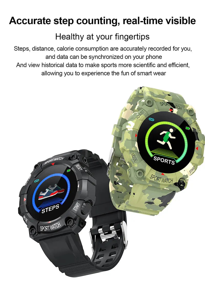 New Smart Watch Men Wome Touch Screen Sports Fitness Bracelets Wristwatch Waterproof Bluetooth Smartwatch FD68S For Android ios