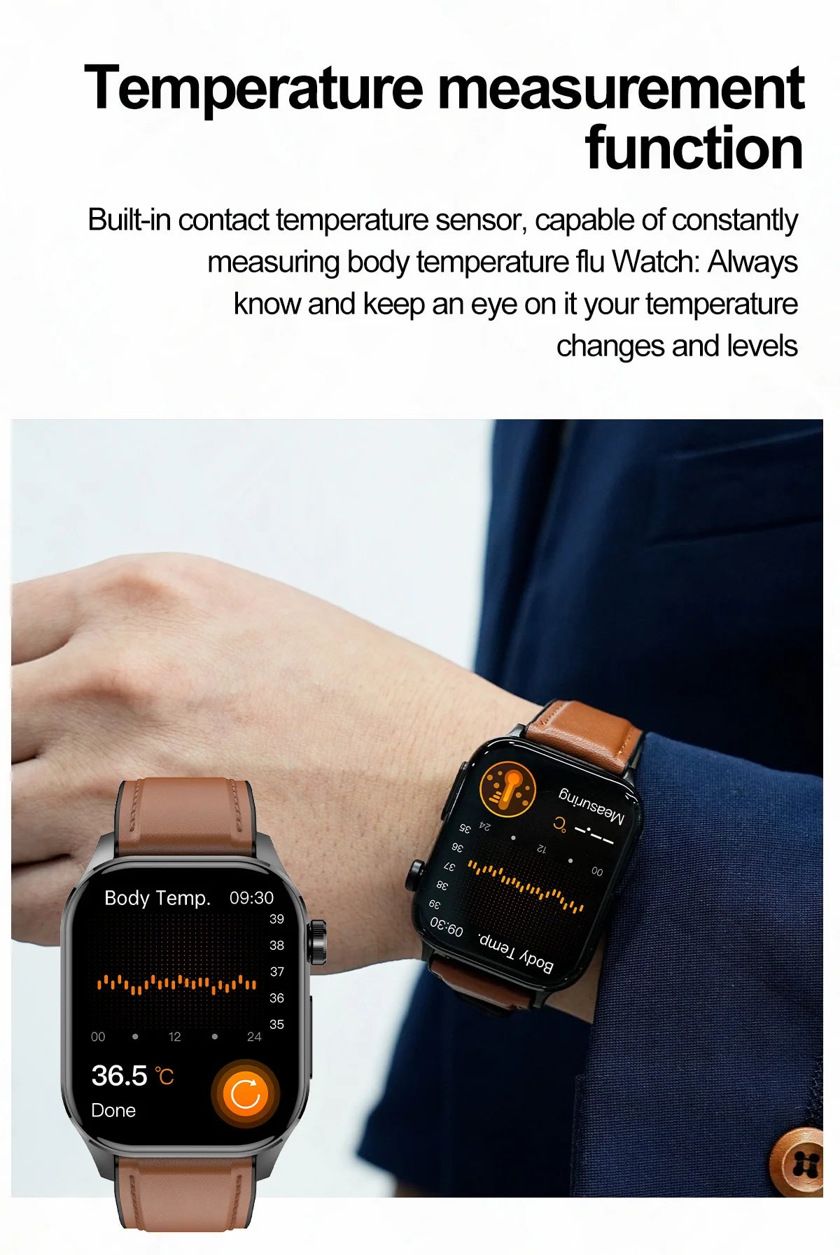 2024 New Ecg Smart Watch Men AMOLED Watches Heart Rate Blood sugar Lipids Uric Acid Women Health Tracker Call SmartWatch Ledies