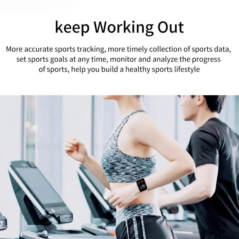 Multifunction Smart Watch Message Remind Control Bluetooth Fitness Heart Rate Sport Step Calories Smartwatch For Men Women Kids