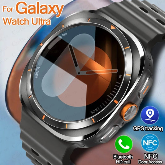 For Galaxy Watch 7 Smartwatch Men 1.43inch AMOLED Display GPS Motion Track NFC Compass 2024 New Bluetooth Call Smart Watch Women