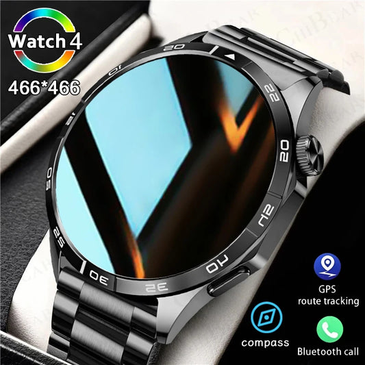 2024 Smart Watch Men Bluetooth Call AMOLED 466*466 HD Screen Business Watch IP68 Waterproof Smartwatch For Watch 4 Android IOS