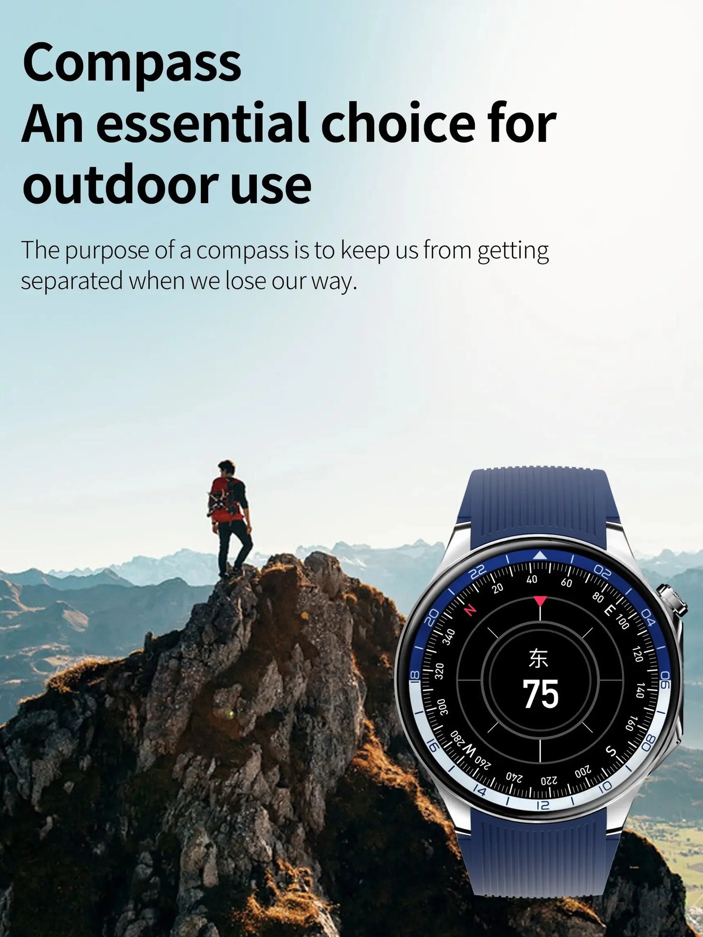 VWAR WATCH X Smart Watch 1.43" AMOLED Screen NFC Compass AI Voice Smartwatch for Men Women IP68 Waterproof 100+ Sport Modes 2024