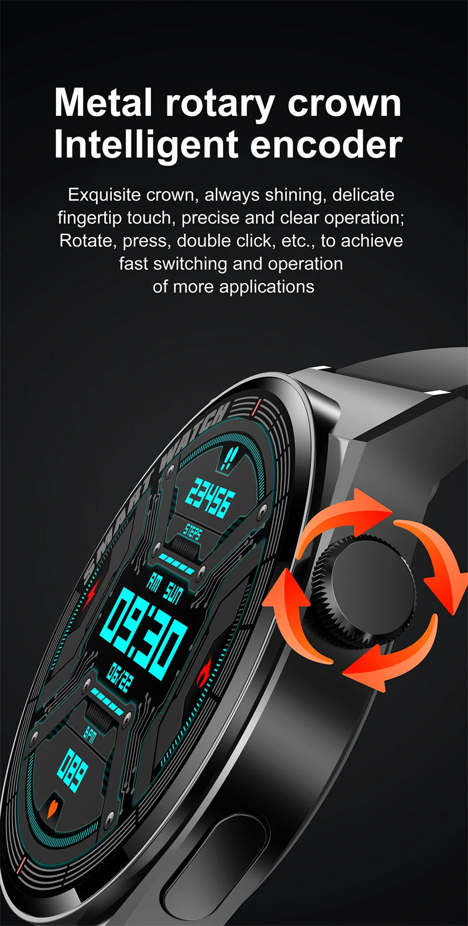 2024 New ECG+PPG Smart Watch Men For Android IOS WATCH 3  AMOLED 390*390 HD Screen IP68 Waterproof Bluetooth Call SmartWatch