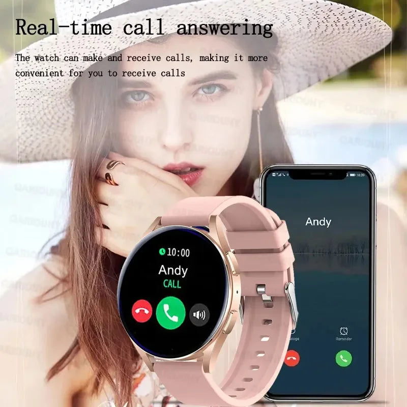 2024 New Smartwatch Men Full Touch Blood Pressure Blood Oxygen Bluetooth Call Sports Smart Watch Men Women For Android IOS