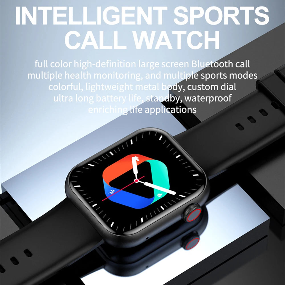 2024 New 1.83 inch Bluetooth Call Smart Watch Men IP67 Waterproof Sports Fitness Watches Temperature Heart Rate Smartwatch Women