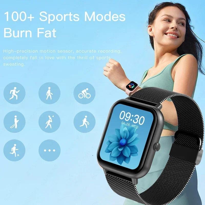 2024 New GTS 2 MINI Smart Watch Men Women Heart Rate Blood Pressure Fitness Tracker Bluetooth Call Smartwatch for Amazfit Xiaomi