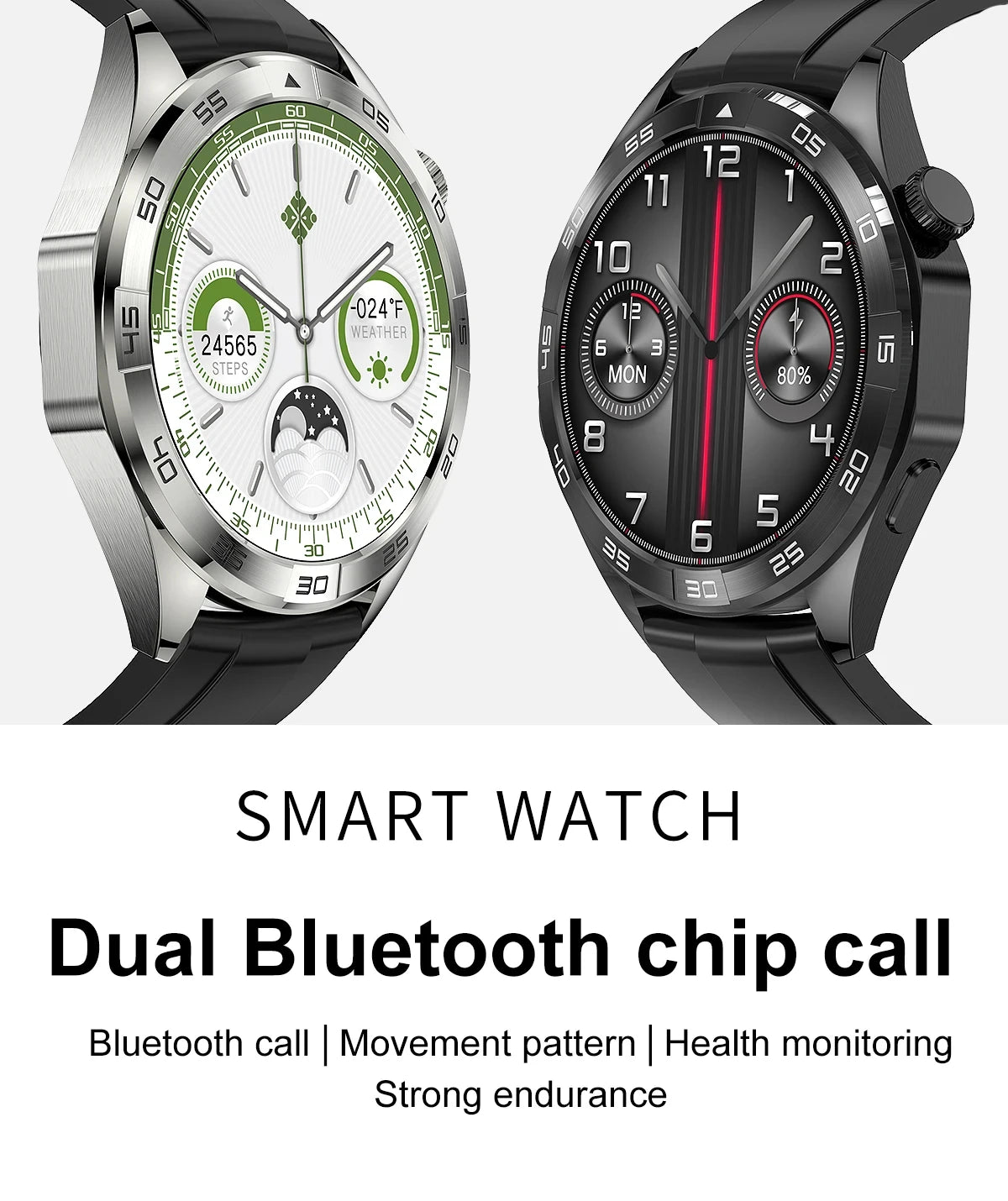 2024 New Watch 1.55 inch 360 * 360 high-definition screen Bluetooth call NFC IP67 waterproof men and women couple smartwatch