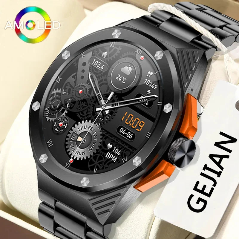 2024 New Smart Watch Sleep Heart Rate Monitoring Waterproof Men Smartwatch 360 * 360 HD Touch Screen Bluetooth Call Smartwatches