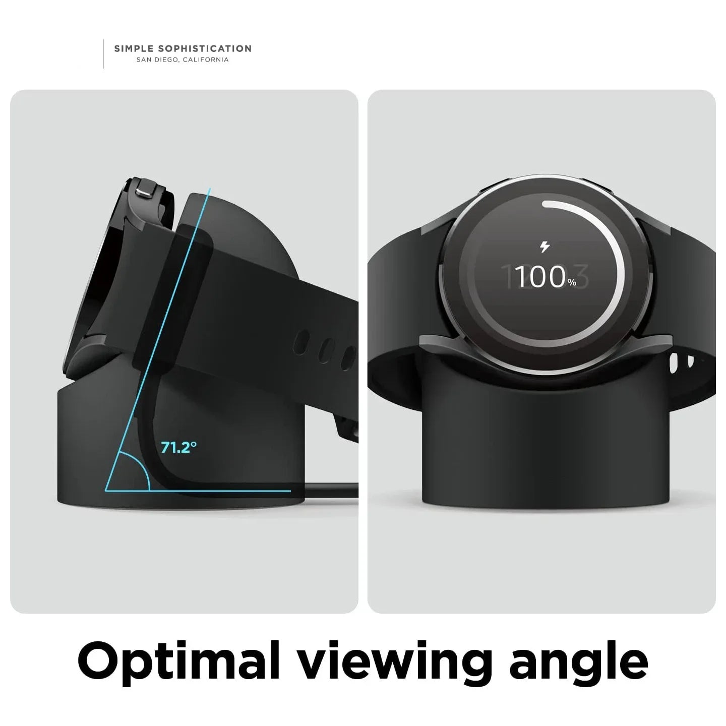 Silicone Charging Stand For Samsung Galaxy Watch 7/6/5/4 40mm 44mm 5 Pro 45mm Storage Seat Watch 4 Classic 47mm 46mm 43mm 42mm