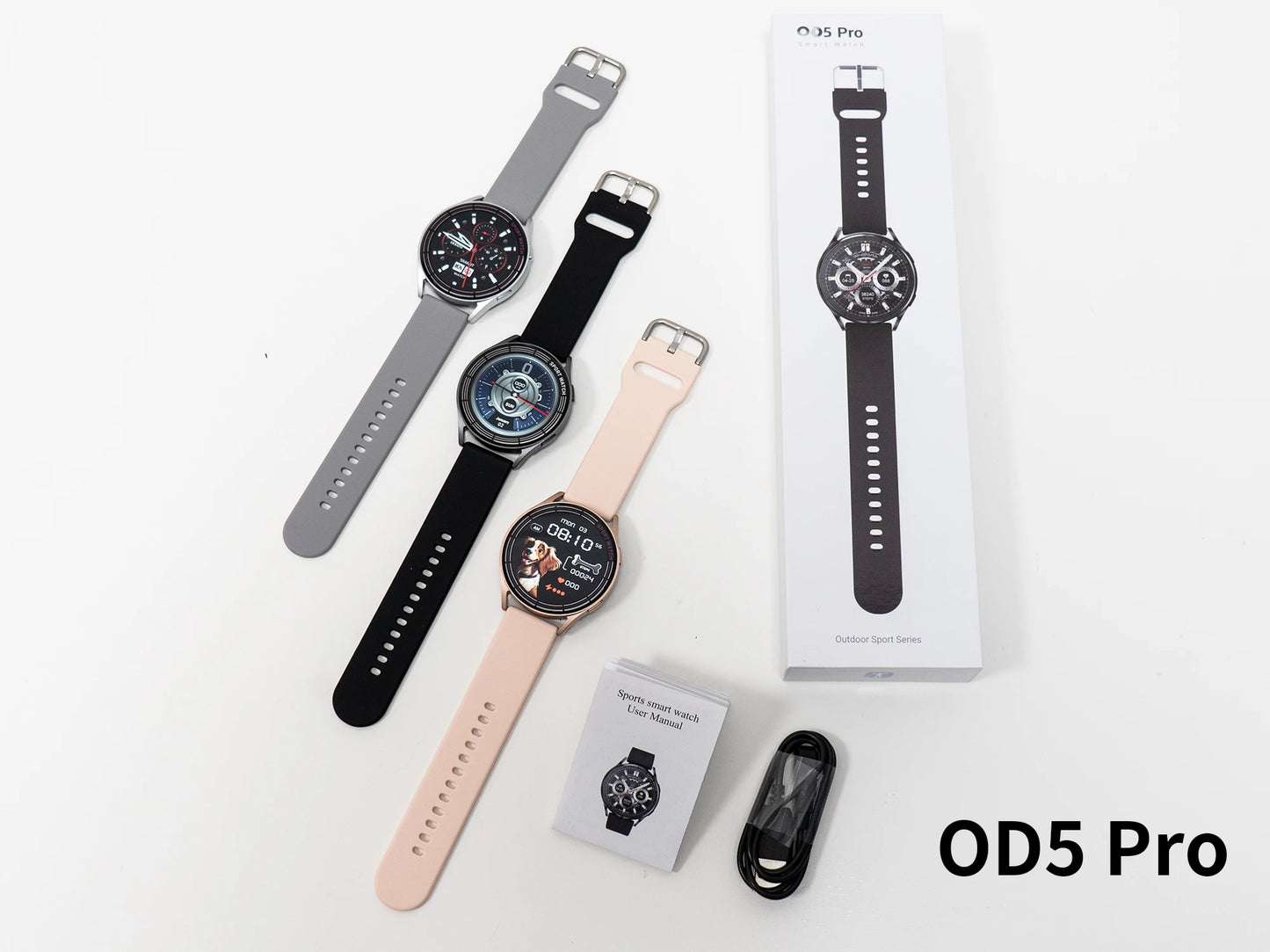 Zordai OD5 Pro 2024 New GPS Trajectory Smart Watch Men Heart Rate NFC Bluetooth Call P68 Waterproof Sport Fitness Smartwatch