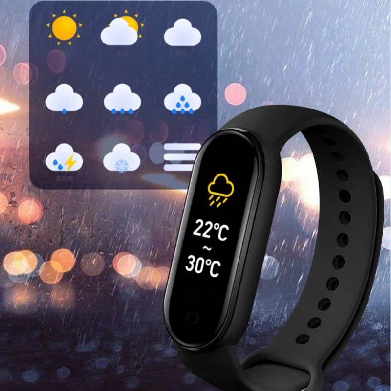 M8 Fitness Band Smart WristWatch Women's Men's Watch Blood Pressure Monitor Sports Smartwatch for Apple Android Brand new