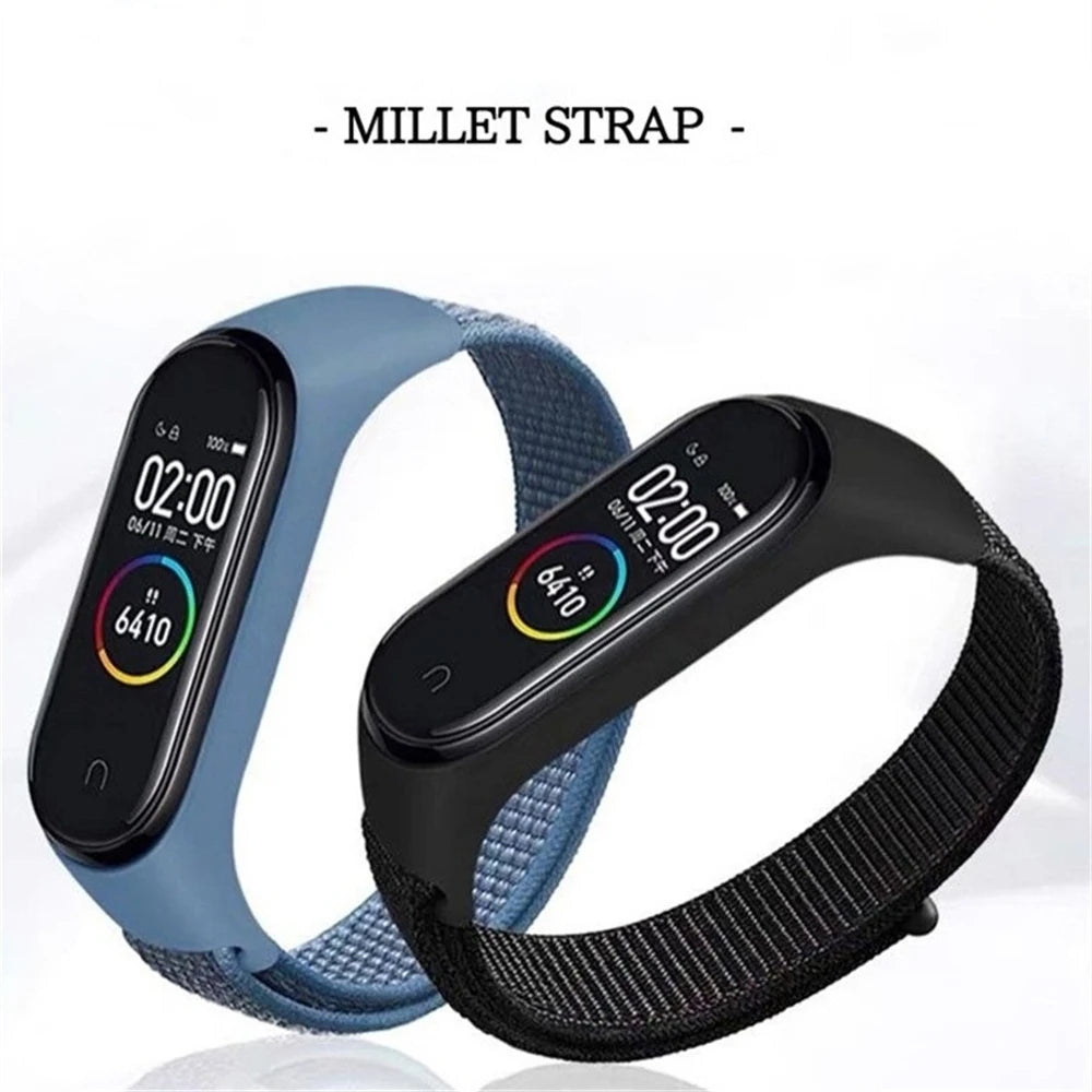 Watch Protective Strap For Mi Band 4 5 6 7 Sports Wristband Breathable Wristband For Miband Strap Replacement Strap