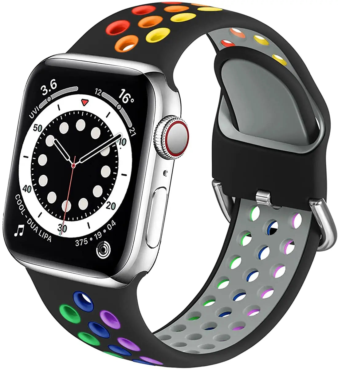 42 44 45 49mm Silicone Strap For Apple Series 7 8 9 Ultra 2 Smart Watch W58 T500 X8 XS8 Smartwatch I7 I8 I9 T900 HK9 Pro Max