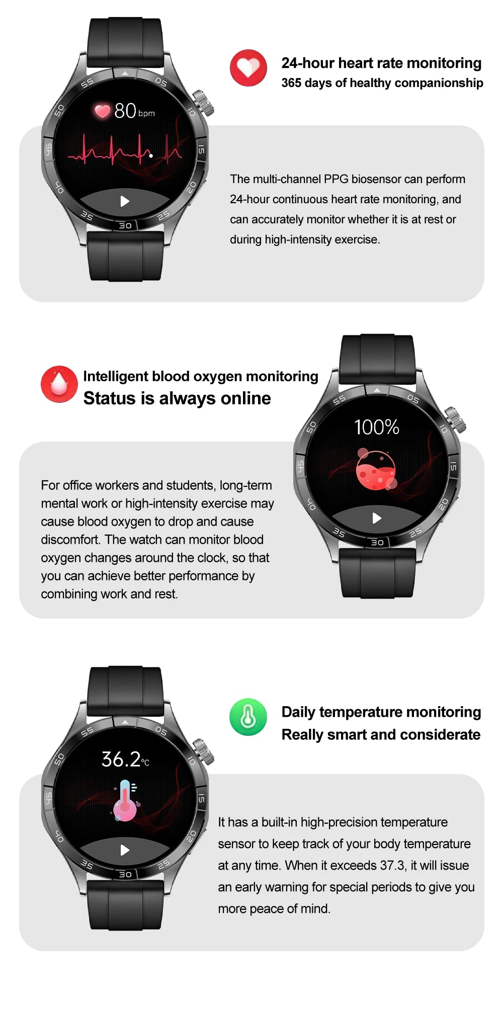 Uniqfeel GM1 Smart Watch 2024 AMOLED HD Screen Bluetooth Call Smart Watches For Men Fitness Smartwatch For Women smartwatch nfc