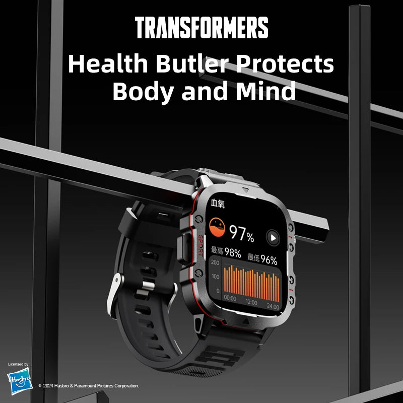 Choice Transformers TF-H01 Sport Smart Watch Long Endurance Multifunctional Step Health Monitor Call Man Woman Smartwatch 2024