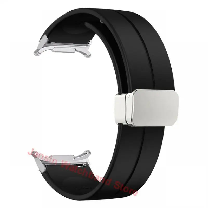 Magnetic Silicone Band for Samsung Galaxy Watch Ultra 47mm Soft Sport Bracelet for Galaxy Watch Ultra Replacement Strap Correa