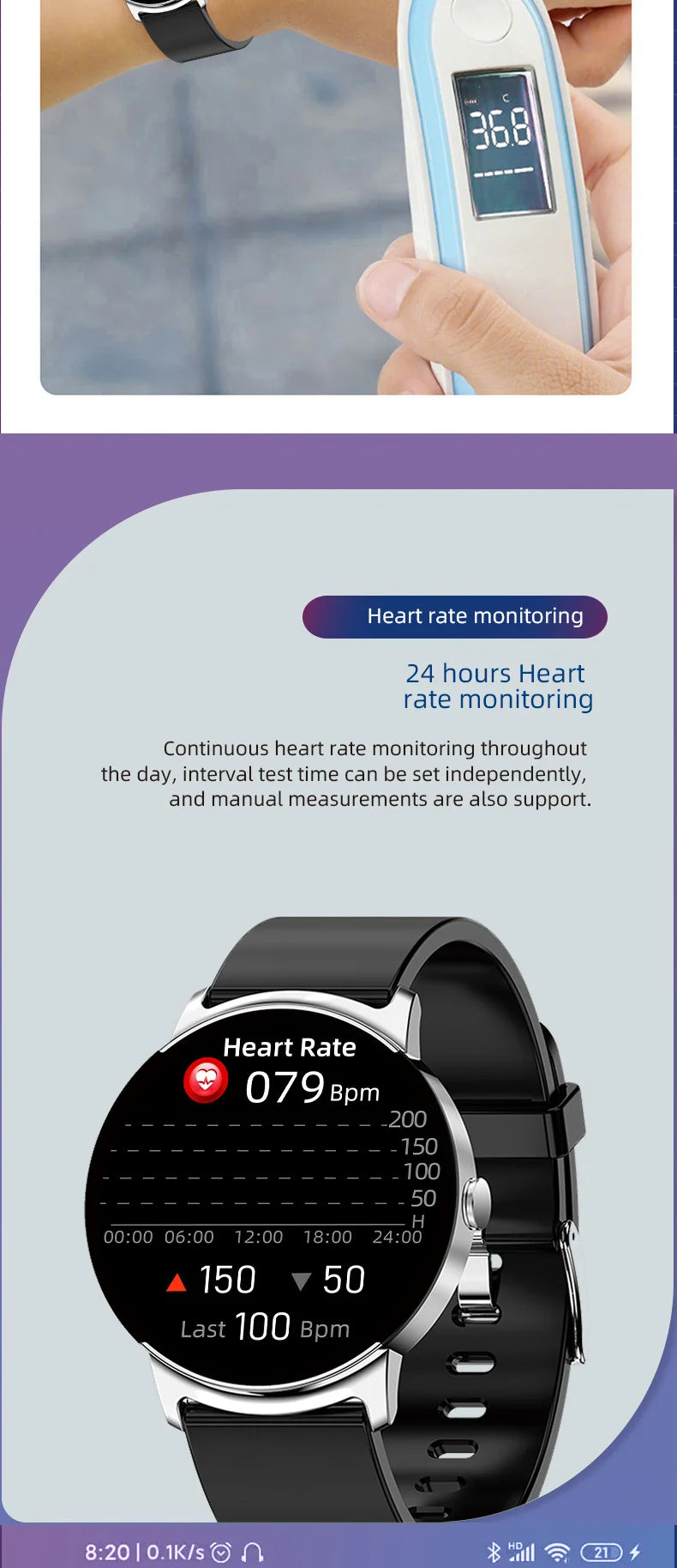 2024 New KS02 Smart Watch Men Women Fashion Sports Smartwrist NFC Music Heart Rate Blood Oxygen Smartwatch Men for Xiaomi Huawei