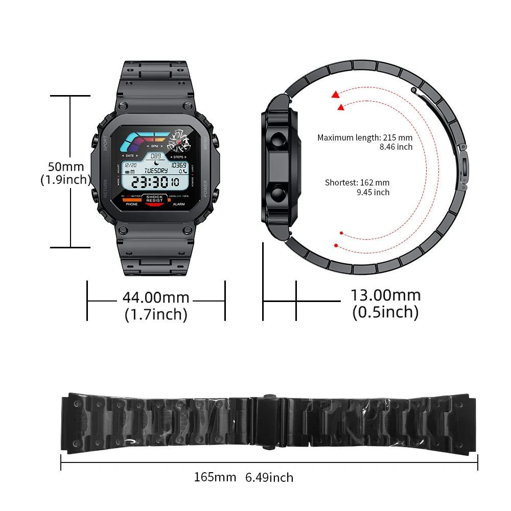 LEFYR AW39 Smartwatch Smart Watch 2024 connected watch Men Military Copy Brand Replica Fitness Bluetooth Call AI Voice Connected