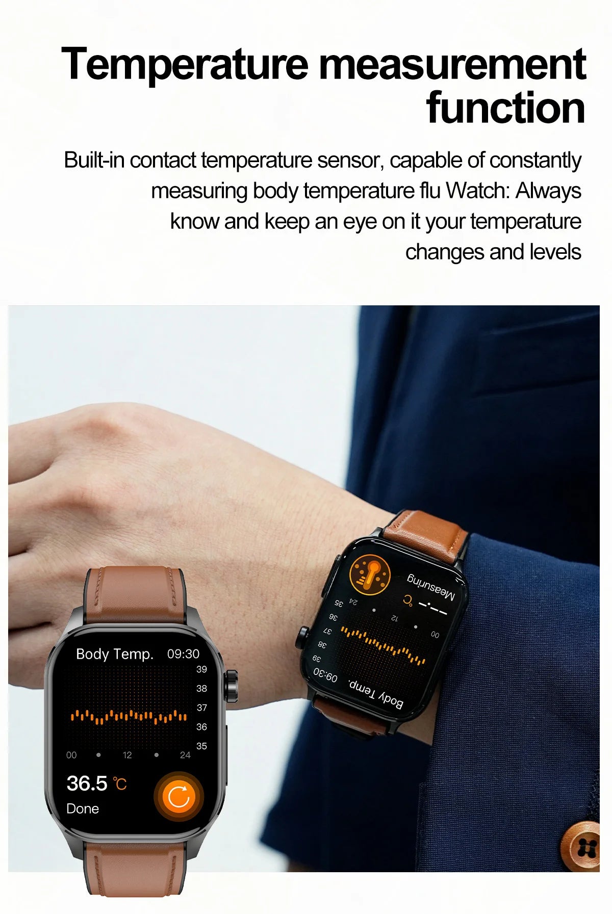 Amoled Ecg Smart Watch Men for Android Xiaomi Ios Watches Blood Glucose Lipid Pressure Sport Health Call Smartwatch 2024 Women