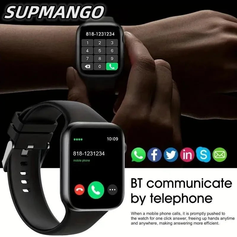 T168 Wireless Calling Smart Watch Make Answer Call Full Touch Sport Fitness SmartWatch For Women Men