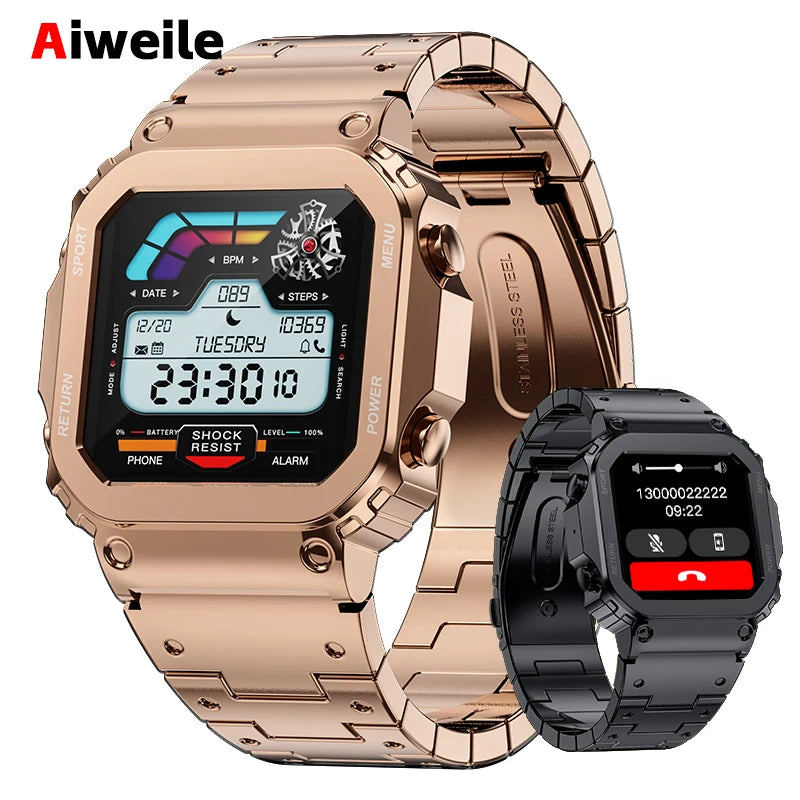 Smart Watch Man 2024 Original Smartwatch Aiweile AW39 For Huawei Xiaomi Sports Modes Bluetooth Call Gift DIY Watch Face pk fit 3