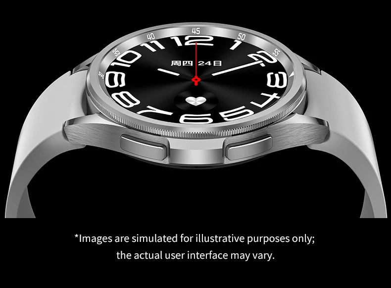 2024 New Watch 6 Classic NFC Smart Watch Men Custom Dial Voice Call Sport Watches Women GPS Tracker Smartwatch For Huawei Xiaomi