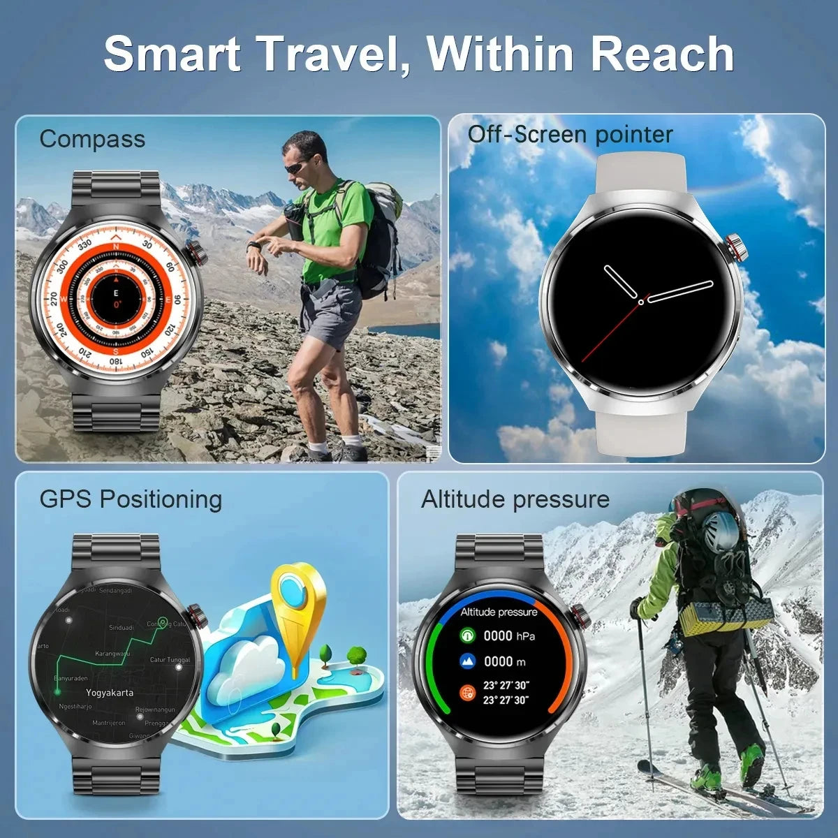 2024 New Smart Watch For Men Watch Women Health Amoled Bluetooth Call Ip68 Waterproof NFC Sports and fitness tracker Smartwatch