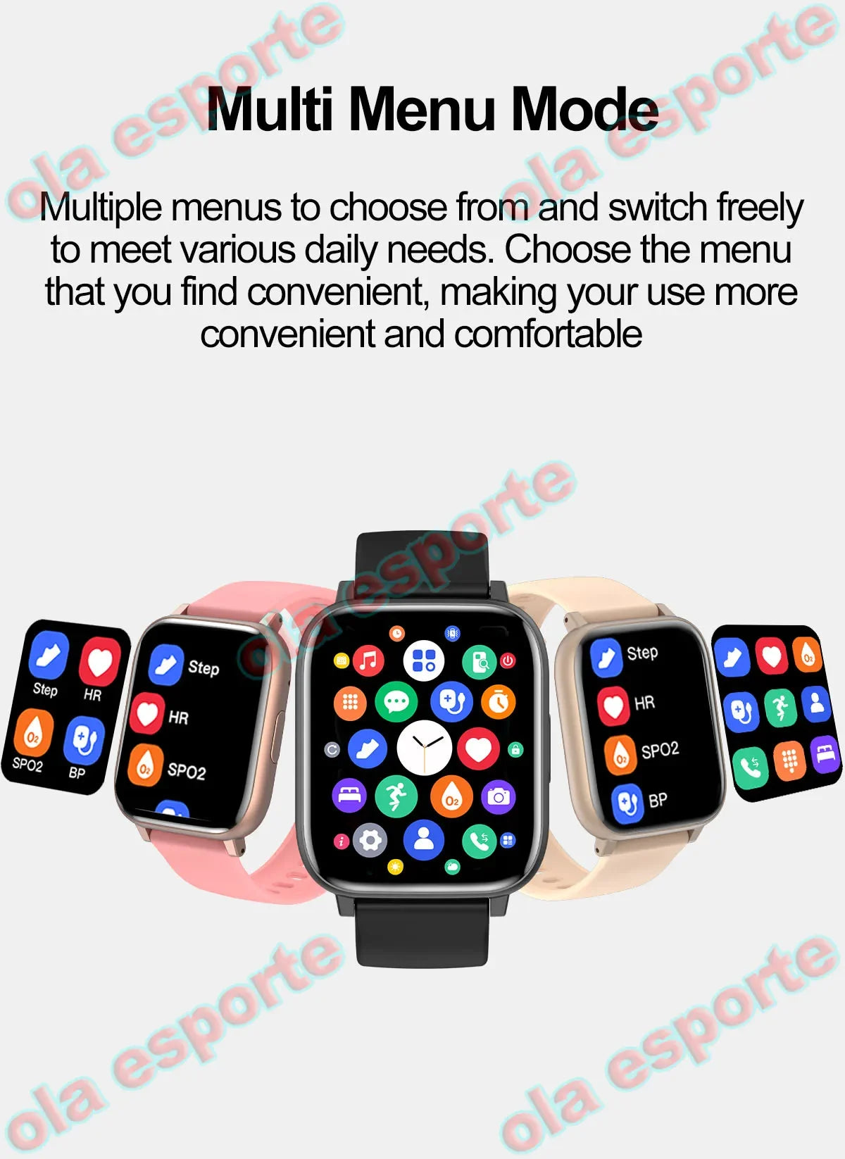 2024 New Smart Watch Support Bluetooth Phone Call Large 1.77" Blood Oxygen Heart Rate Monitor Sport Fitness Smartwatch Women Men