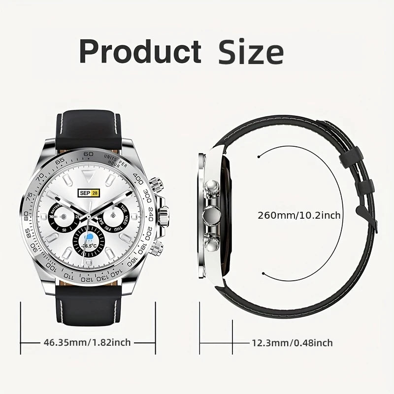 LEFYR AW13 Smart Watch 2024 High-end Men's Smartwatch Men Original Copy Brand Replica Fitness Bluetooth Call Voice Connected