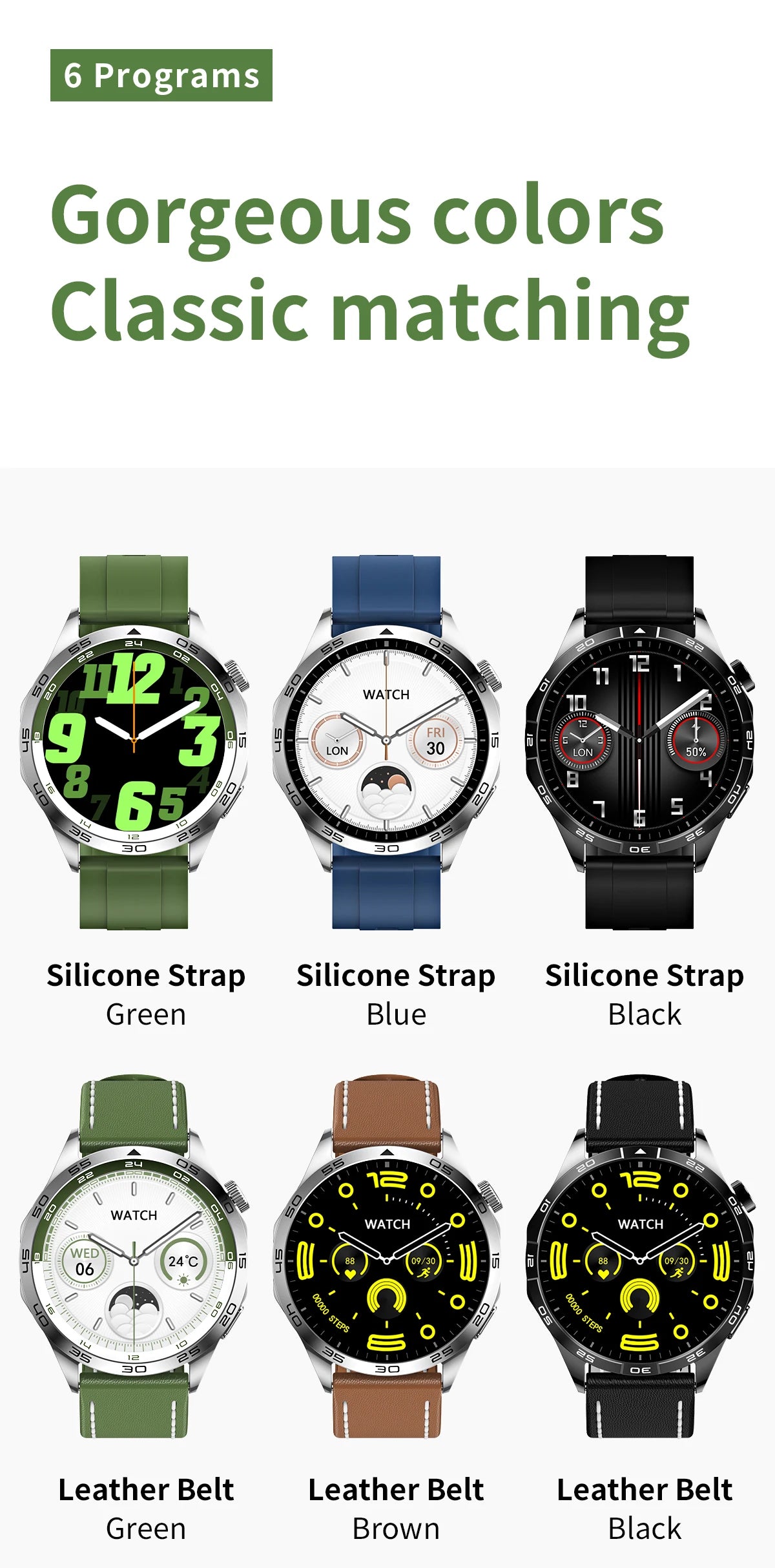 2024 New Original WATCH 4 Pro Smartwatch Men Bluetooth Call 1.43" AMOLED Screen Sports Fitness Watch IP68 Waterproof Smartwatch