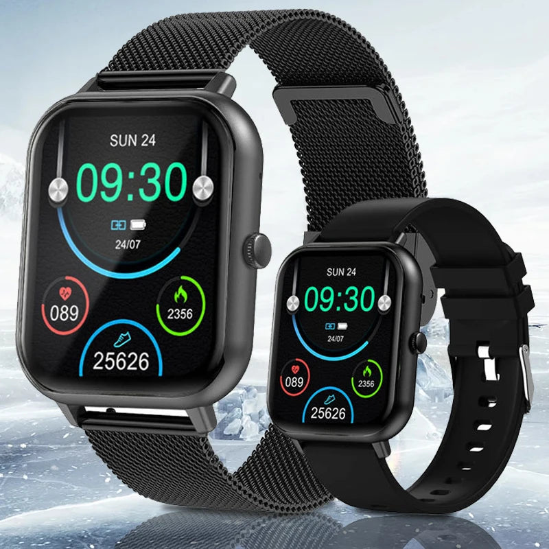 2024 New Bluetooth call smartwatch heart rate and blood pressure health monitoring bracelet Multi Sport Mode Fashion Men's Watch