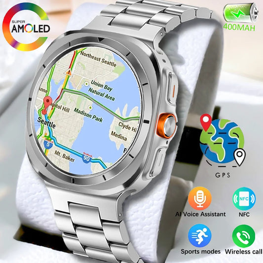 2024 Smart Watch For Samsung Galaxy Watch 7 Ultra Men Bluetooth Control Smartwatch Health Tracker BT Calls 240*240 Smart Watches