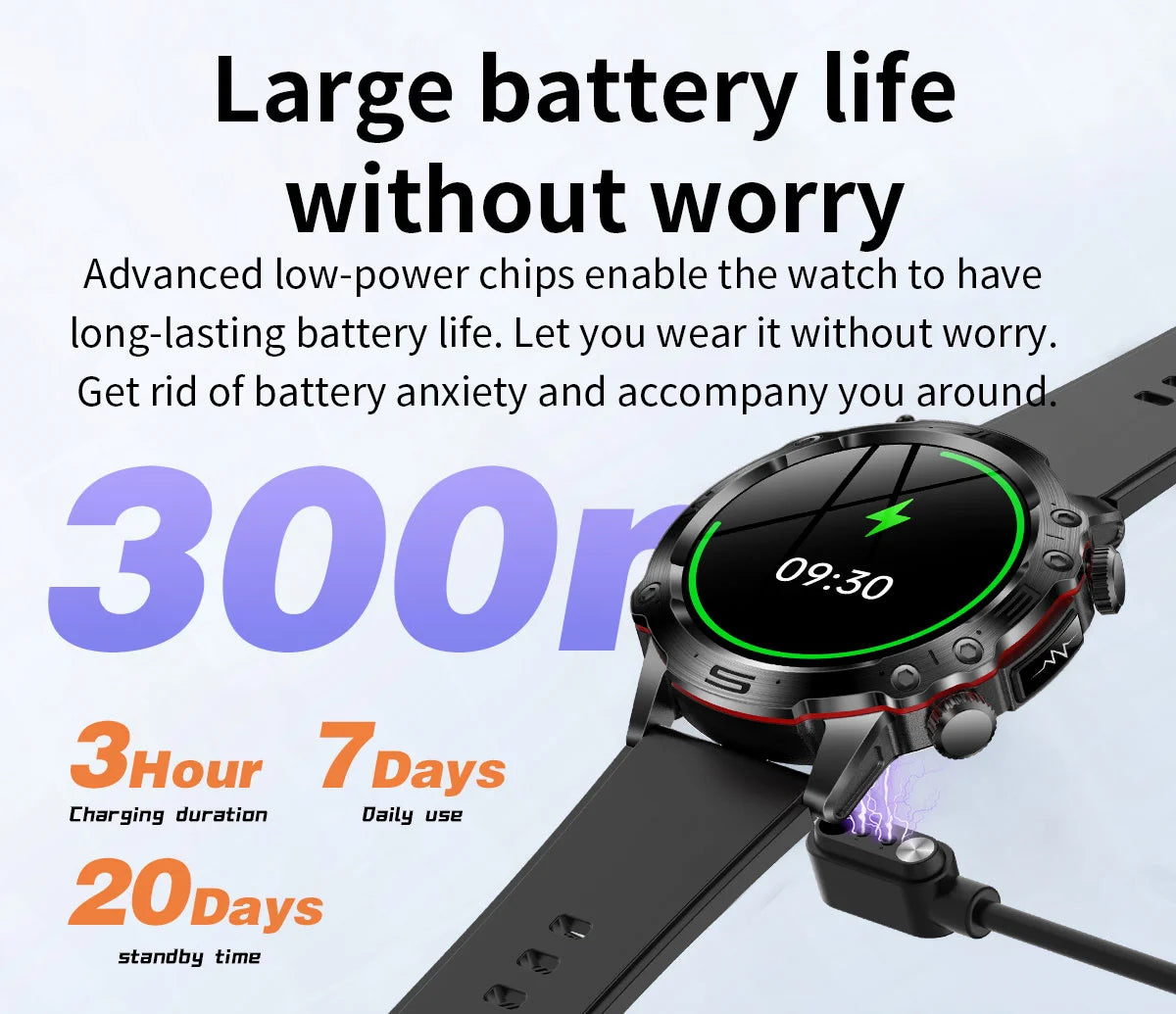 2024 New Smart Watch for Men ECG Blood Glucose Health Watches Uric Acid Fitness Tracker Amoled Clock Bluetooth Call Smartwatch