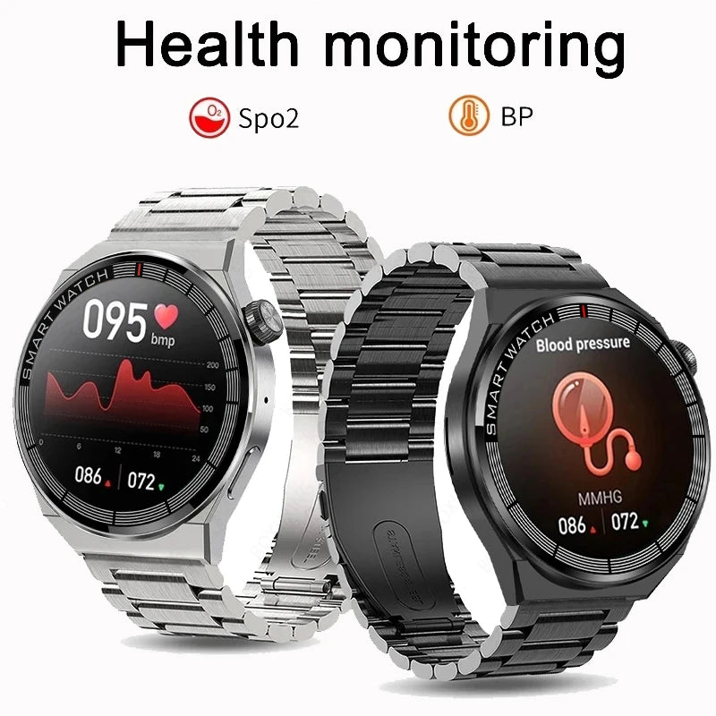 2024 New Smartwatch GT3 Pro Smart Watch Men AMOLED 466*466 HD Screen Heart Rate Bluetooth Call IP68 Waterproof Men Smart Watches