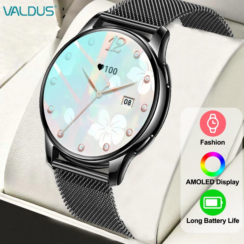 2024 New VL39 PRO Smartwatch Men Woman Bluetooth Call GPS Track Heart Rate Detection Sports Mode Password Lock AMOLED Smartwatch