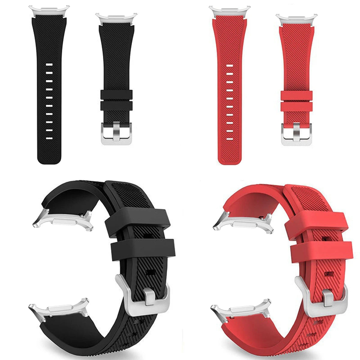 Silicone Strap For Samsung Galaxy watch 7 ultra 47mm Accessories belt correa Sport Bracelet For Galaxy Watch Ultra Watchband