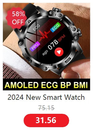 2024 New Smart Watch Men 1.39'' 5ATM IP68 Waterproof Clock Anti-fall Explosion Proof Wristwatch BT Call Outdoor Sport Smartwatch