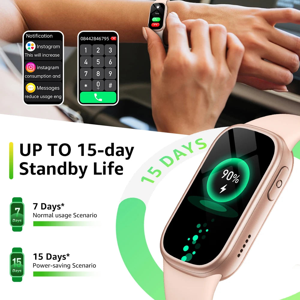 2024 New B7 Smart Watch Man Woman Heart Rate Fitness Tracker Sports Bracelet For ios Android Huawei Bluetooth Call Smartband