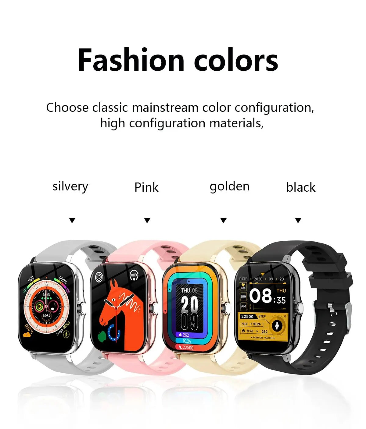 Ola Esporte Smart Watch for Men Women Newest 2024 Sport SmartWatch DIY Watch Faces Bluetooth Call Phone Smart Band PK H13 H5 P73