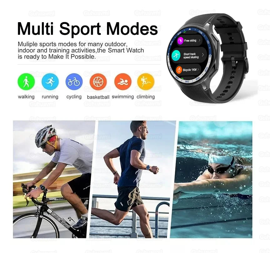 2024 New Ultimate Watch X Sports Health Smart Watch Men 4GB Memory Music Video playback Clock AI Voice Bluetooth Call Smartwatch