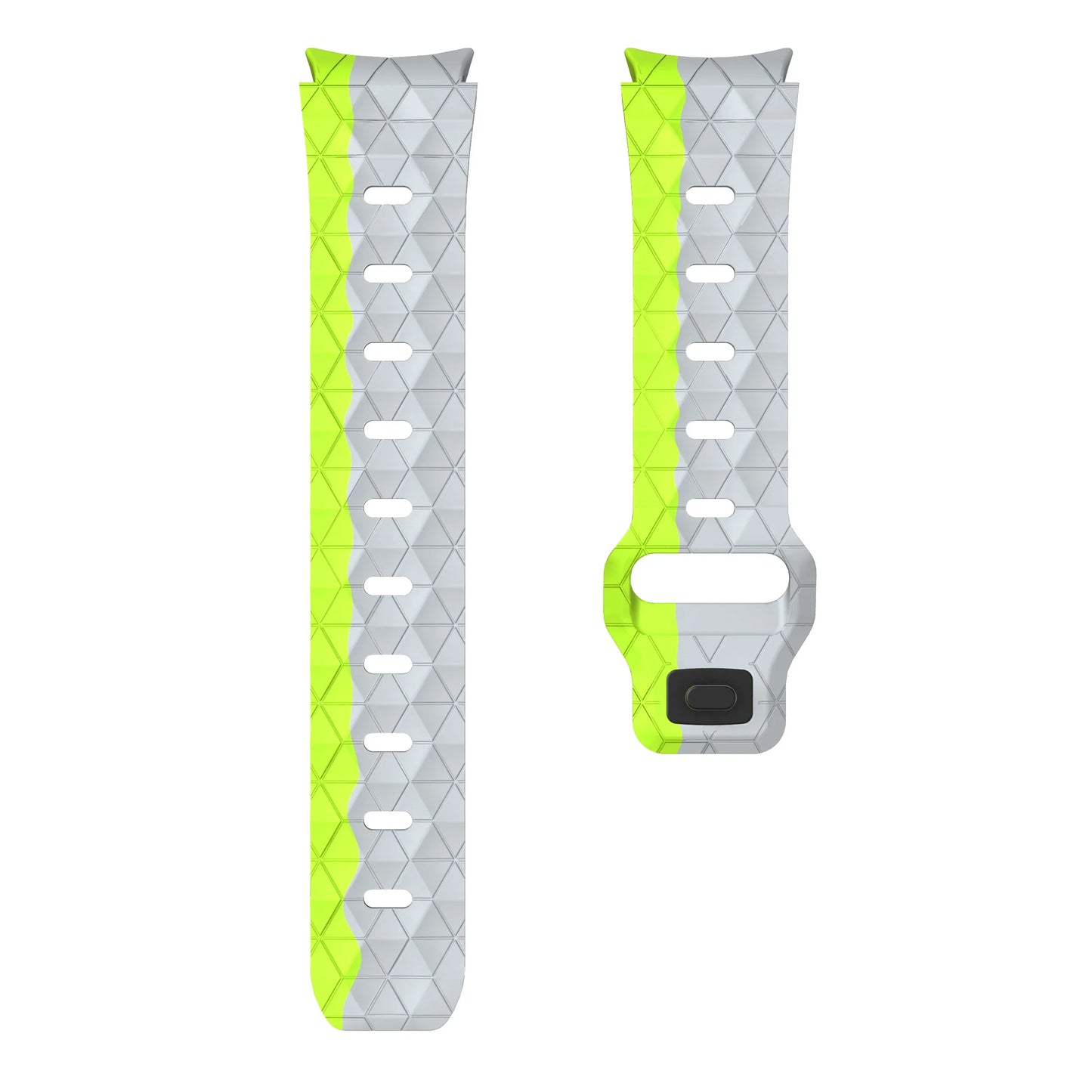 Silicone Strap for Samsung Galaxy Watch 7 6 5 4 44mm 40mm 45mm Football Pattern Wristband for Watch 6 4 Classic 47mm 43mm 46mm