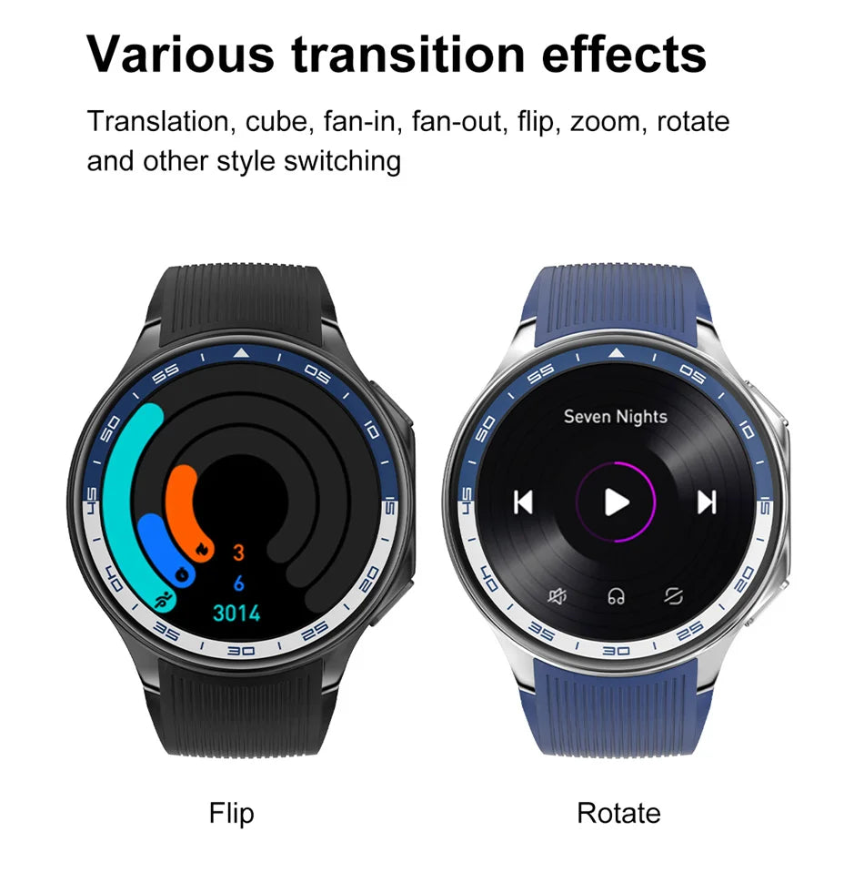 For OPPO Watch X  32GB Smartwatch Waterproof Men Smart Watch Bluetooth Call Connect Headphones TWS Music 3D UI Mode Video 2024