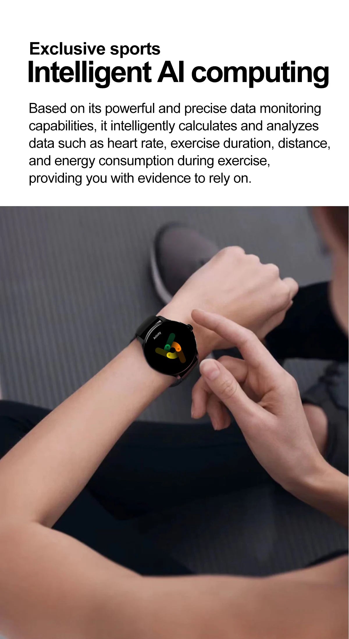 Newest Smart Watch 2024 Round Amloed Smartwatch Men Bluetooth Call Smart Watch Women Fitness NFC Sport Watch for IOS Android