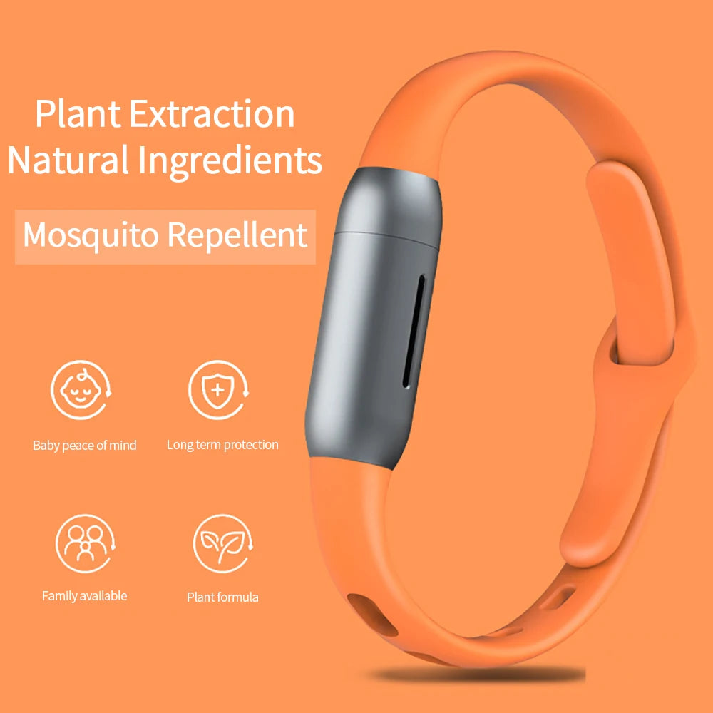 Essential Oil Mosquitoes Repeller Bracelet Anti Mosquitoes Bite Wristband Kids Prevent Mosquitoes Wrist Watch For Indoor Outdoor