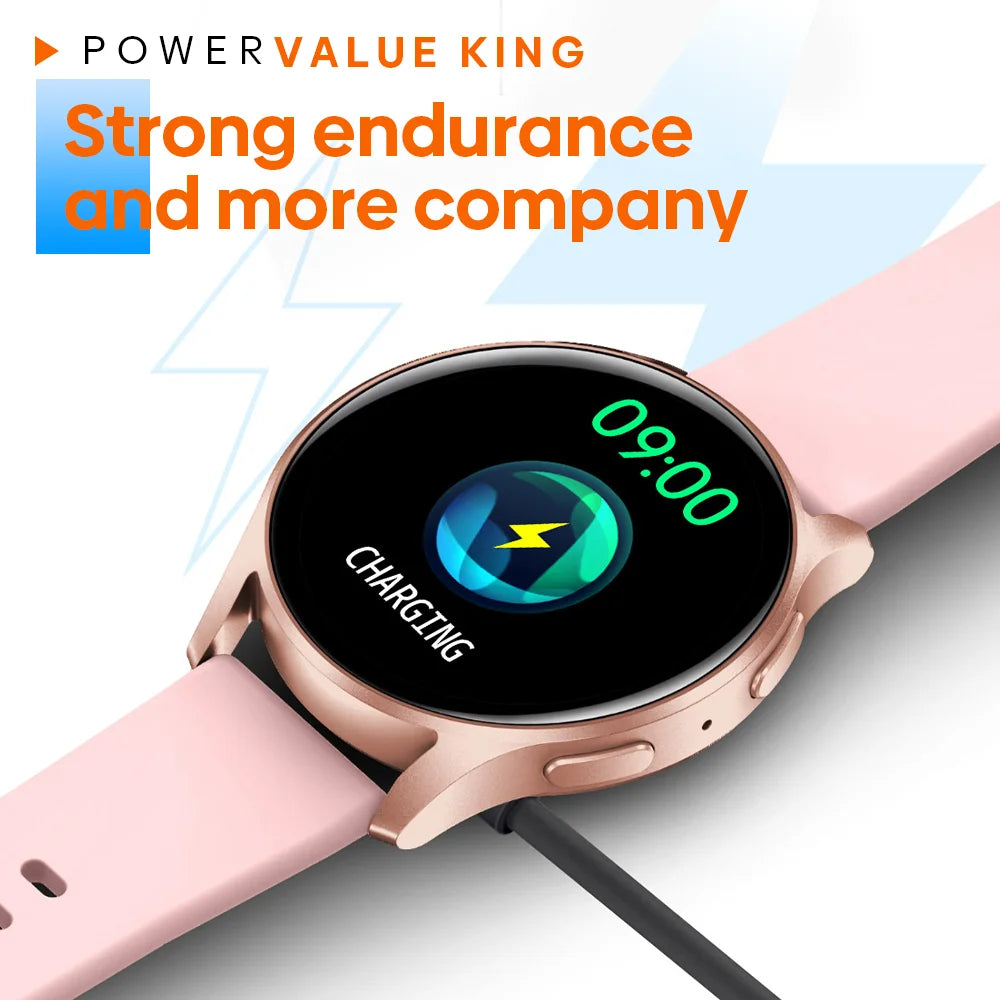 2024 New Women Smartwatch 6 Full Touch Screen Blood Pressure GPS Tracker Bluetooth Call Sport Smart Watches Men For Android iOS