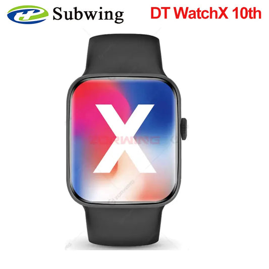 DT Watch X 10th Smart Watch AMOLED USB Disk 4GB ROM Photo Album Sersies 10 Local Music 46mm Men Smartwatch Bluetooth Call 2024