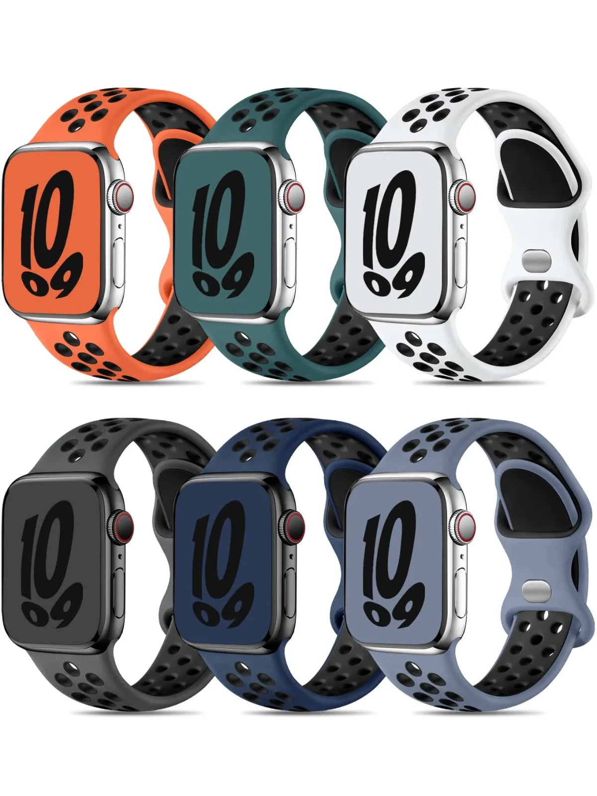 Sport Strap for Apple Watch Ultra 49mm Series 9/8/7 41mm 45mm 42MM Breathable wrist Bracelet iWatch 6 SE 5 4 3 44mm 40mm Band