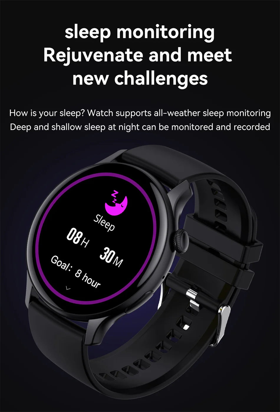 2024 Smartwatch Women 466*466 AMOLED 1.43" HD Screen Always Display Time Bluetooth Call IP68 Waterproof Sports Smart Watch Men