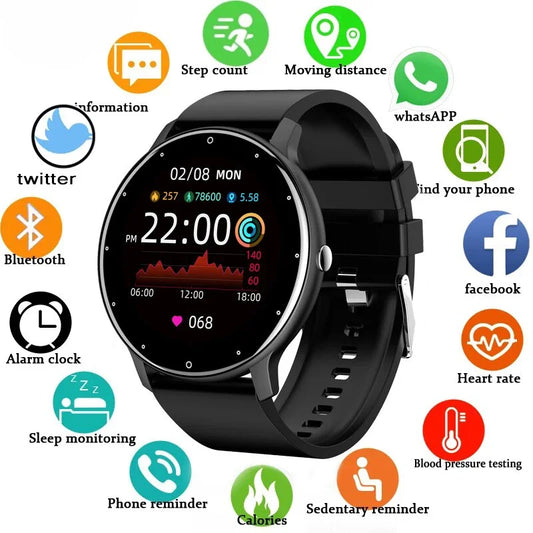 2024 Smart Watch Men Bluetooth Call Sleep Health Monitor Smart Watch Women Sport GPS Track Tracking Smartwatch For Android IOS