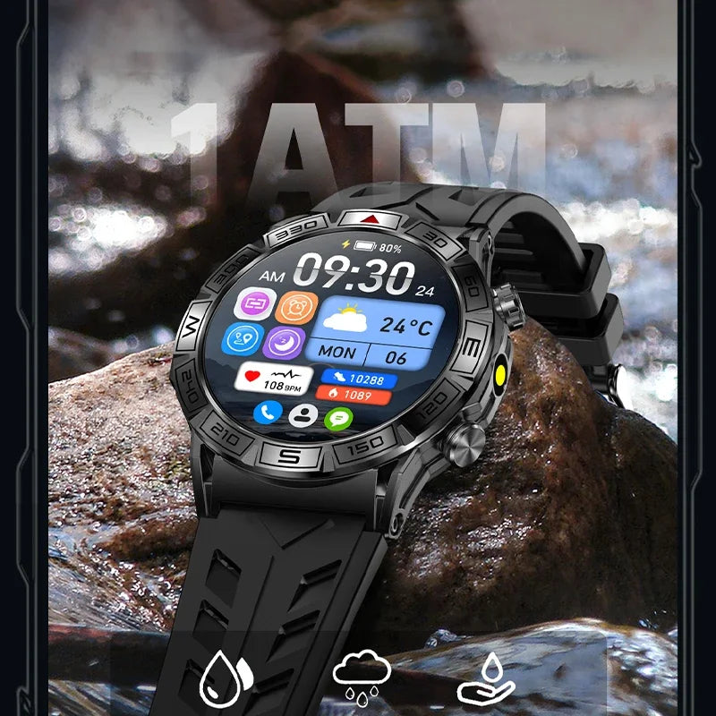 MAOYUAN 2024 New Men Smart Watch AMOLED Bluetooth Call 5.3 Inch 450mAh Large Capacity Sport Health Monitoring Smartwatch Women